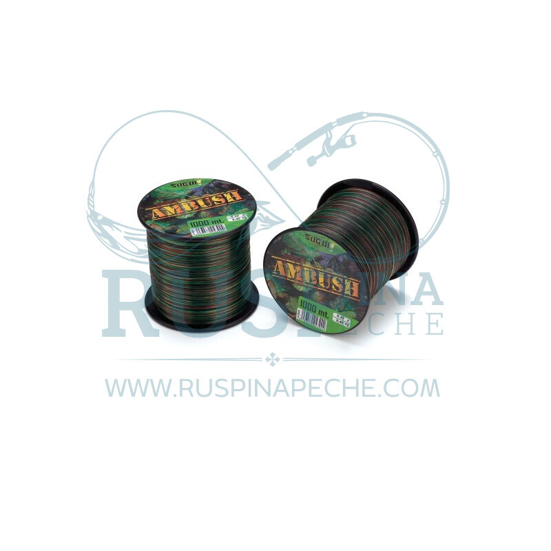 TORTUE 6 bobines fil de pêche nylon 27.5 4.9 kg lbs 10.5 N 45 100 m 110