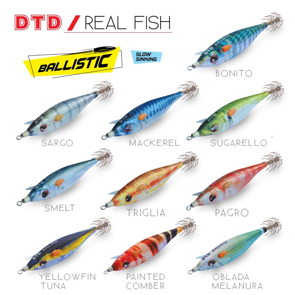 TURLUTTE DTD BALL REAL FISH